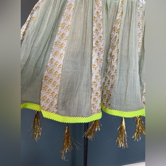 Free People Limited Edition holiday fairy Mirror Sequin slip Dress xs / s - Picture 4 of 6